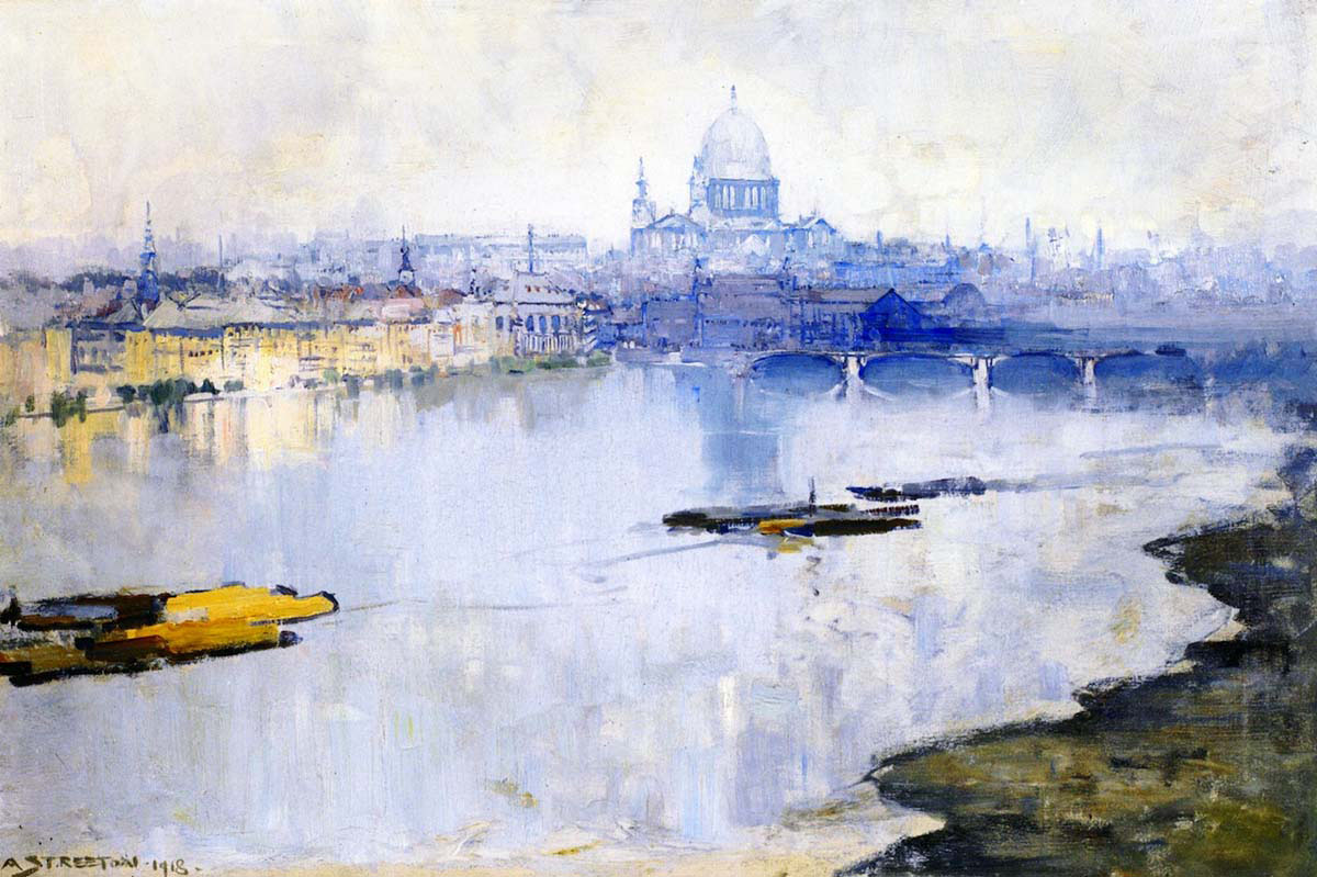 saint paul's and the river